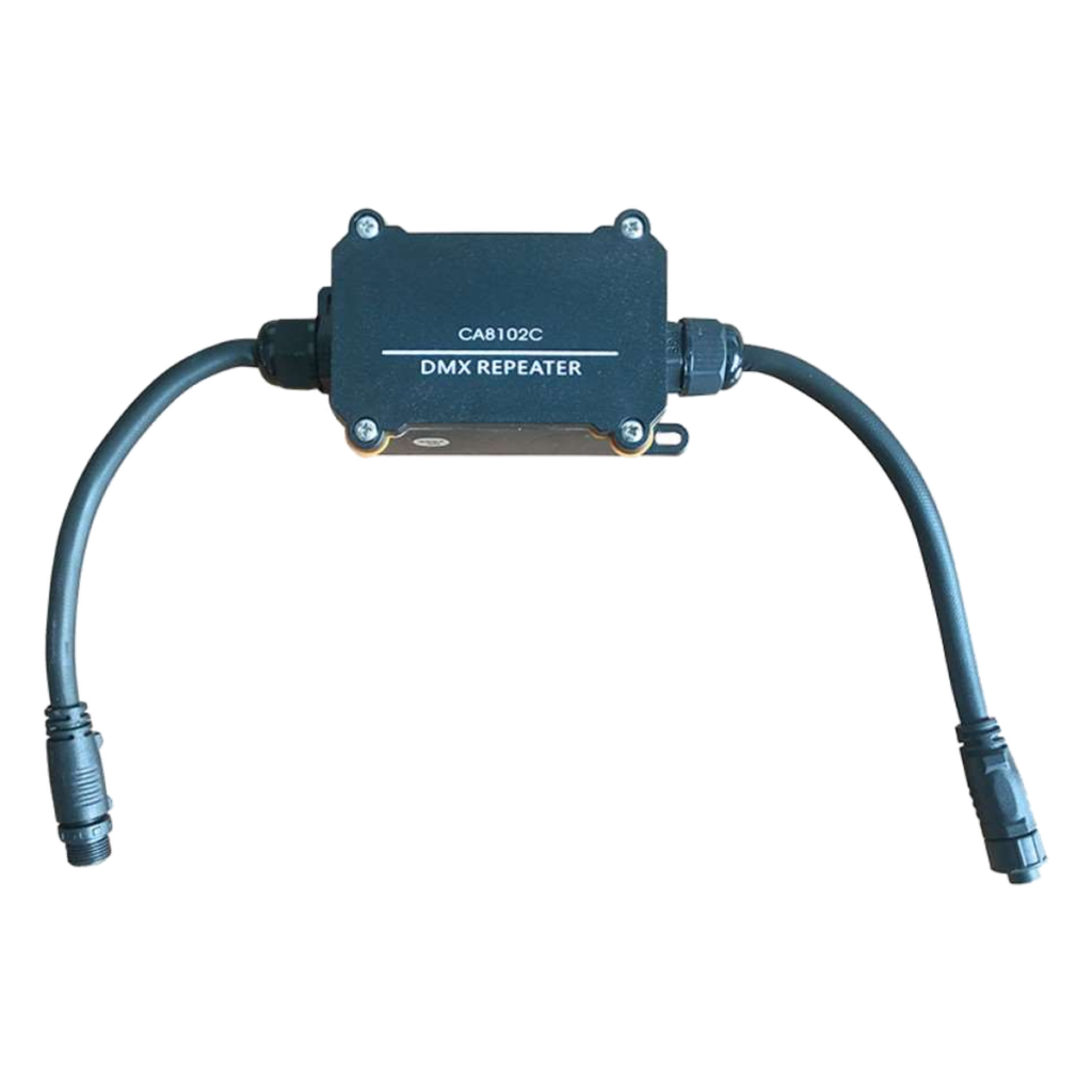EAGLE LIGHT CA8102C professional DMX signal splitter, actual manufacturer catalog product photograph