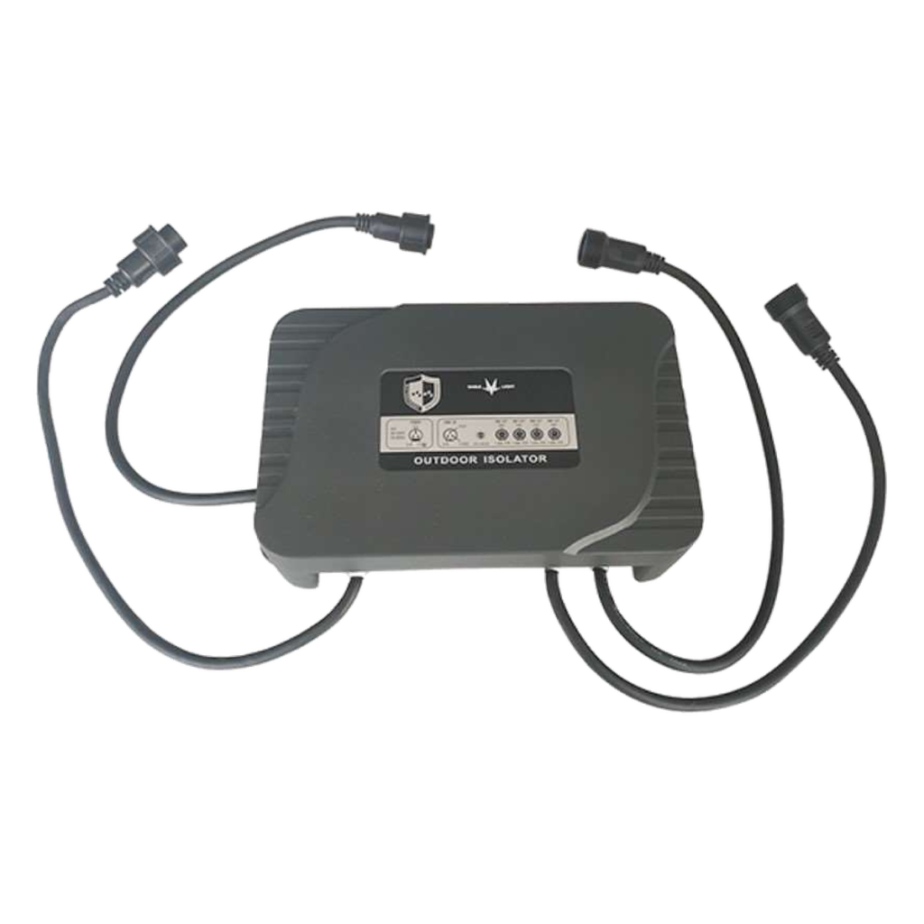EAGLE LIGHT CA8202A professional DMX signal splitter, actual manufacturer catalog product photograph