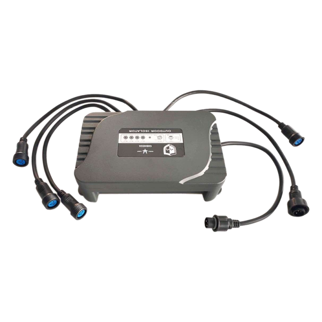 EAGLE LIGHT CA8402AI professional DMX signal splitter, actual manufacturer catalog product photograph