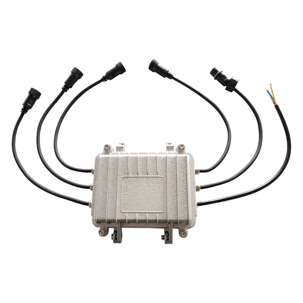 EAGLE LIGHT CA8402C professional DMX signal splitter, actual manufacturer catalog product photograph