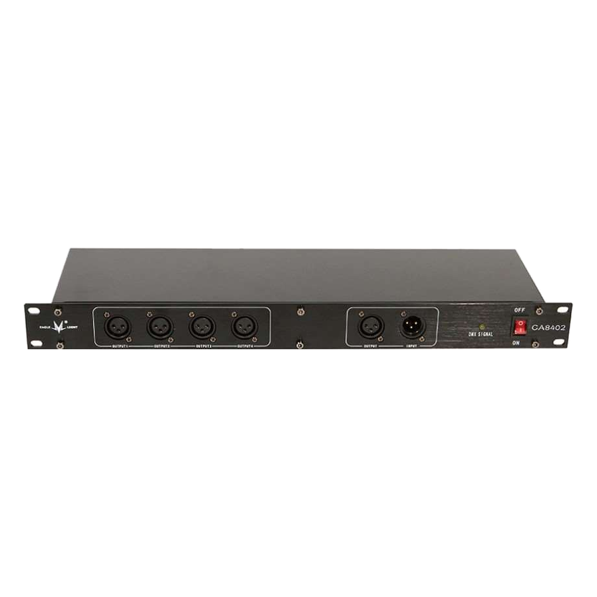 EAGLE LIGHT CA8402I professional DMX signal splitter, actual manufacturer catalog product photograph