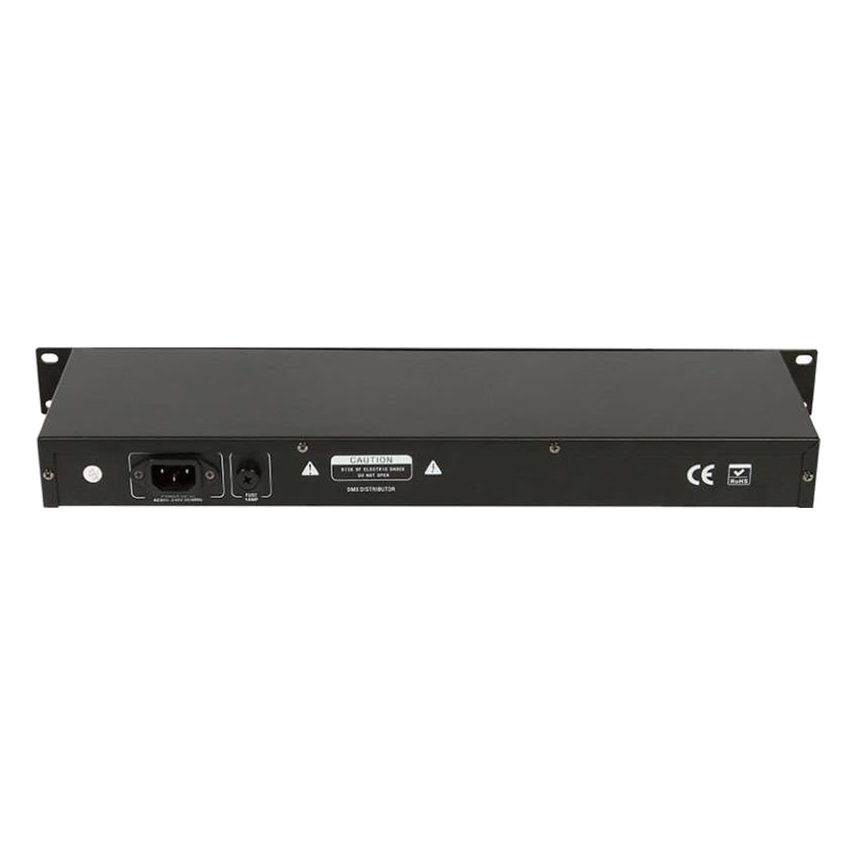 Additional front or rear view of EAGLE LIGHT CA8402I DMX signal splitter, actual manufacturer catalog photo