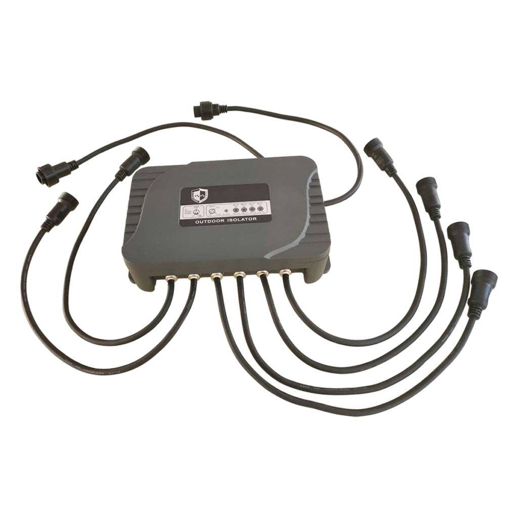 EAGLE LIGHT CA8602A professional DMX signal splitter, actual manufacturer catalog product photograph
