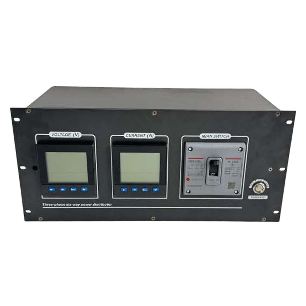 Front view of EAGLE LIGHT CP0601MP 3-phase 6-channel power distributor, manufacturer catalog product photograph