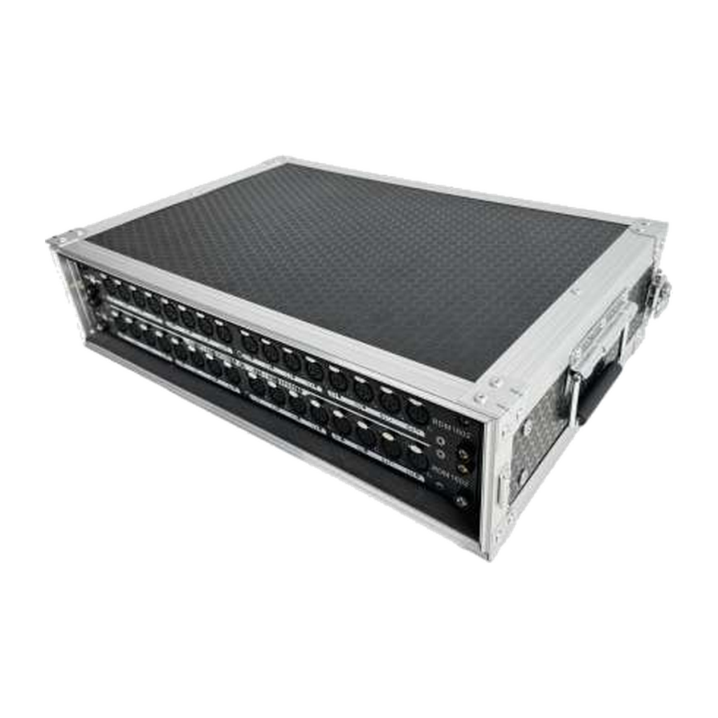 EAGLE LIGHT CPS02S-1 2U integrated stage lighting signal cabinet, original manufacturer product photograph with rack enclosure and control connectors