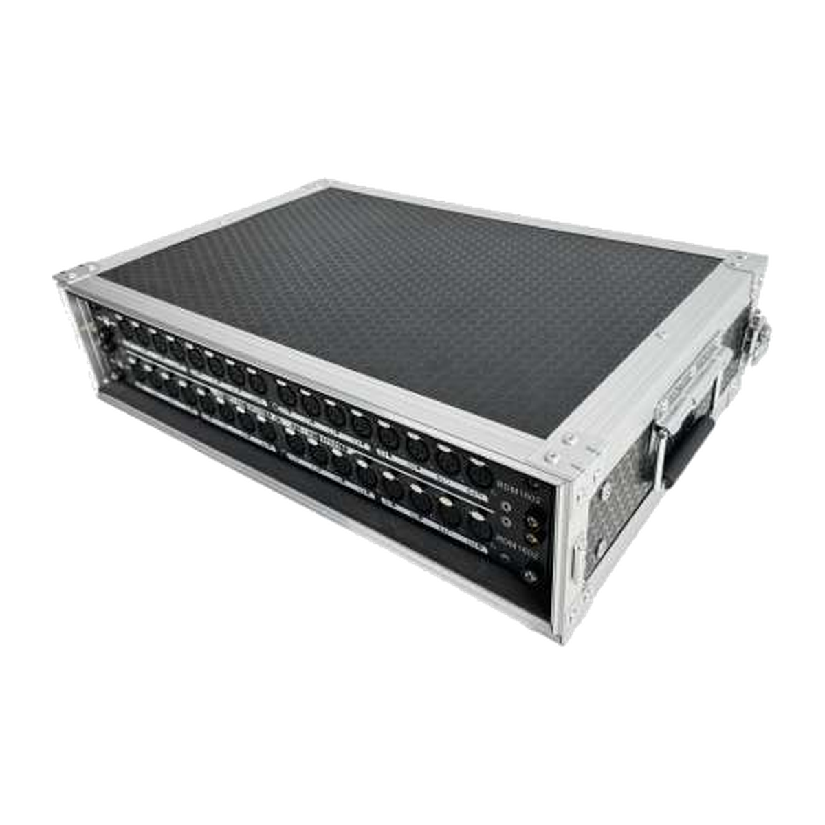 EAGLE LIGHT CPS02S-1 2U integrated stage lighting signal cabinet, original manufacturer product photograph with rack enclosure and control connectors