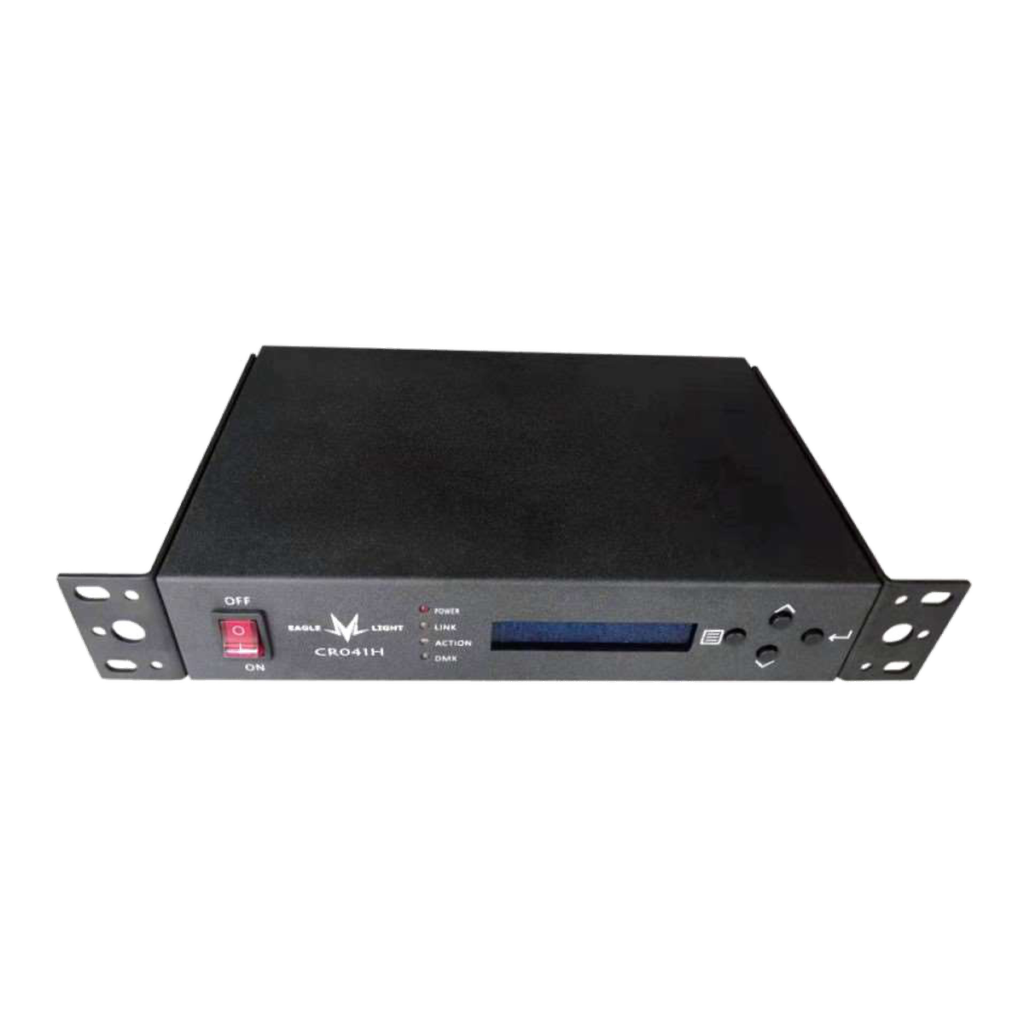 EAGLE LIGHT CR041H 4-Channel Art-Net DMX Network Controller, manufacturer catalog photograph, view 1