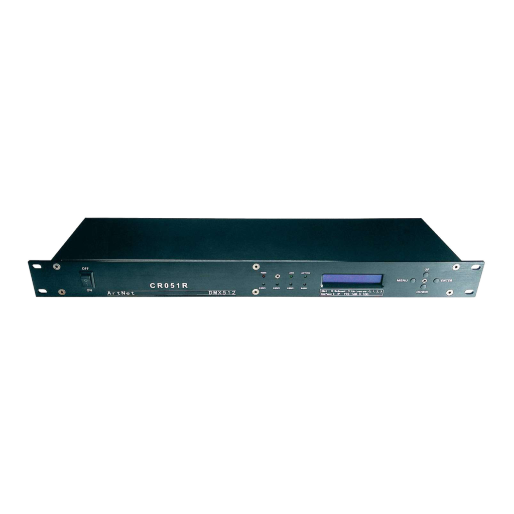 EAGLE LIGHT CR051R 4-Channel Art-Net DMX Controller, product photograph, view 1