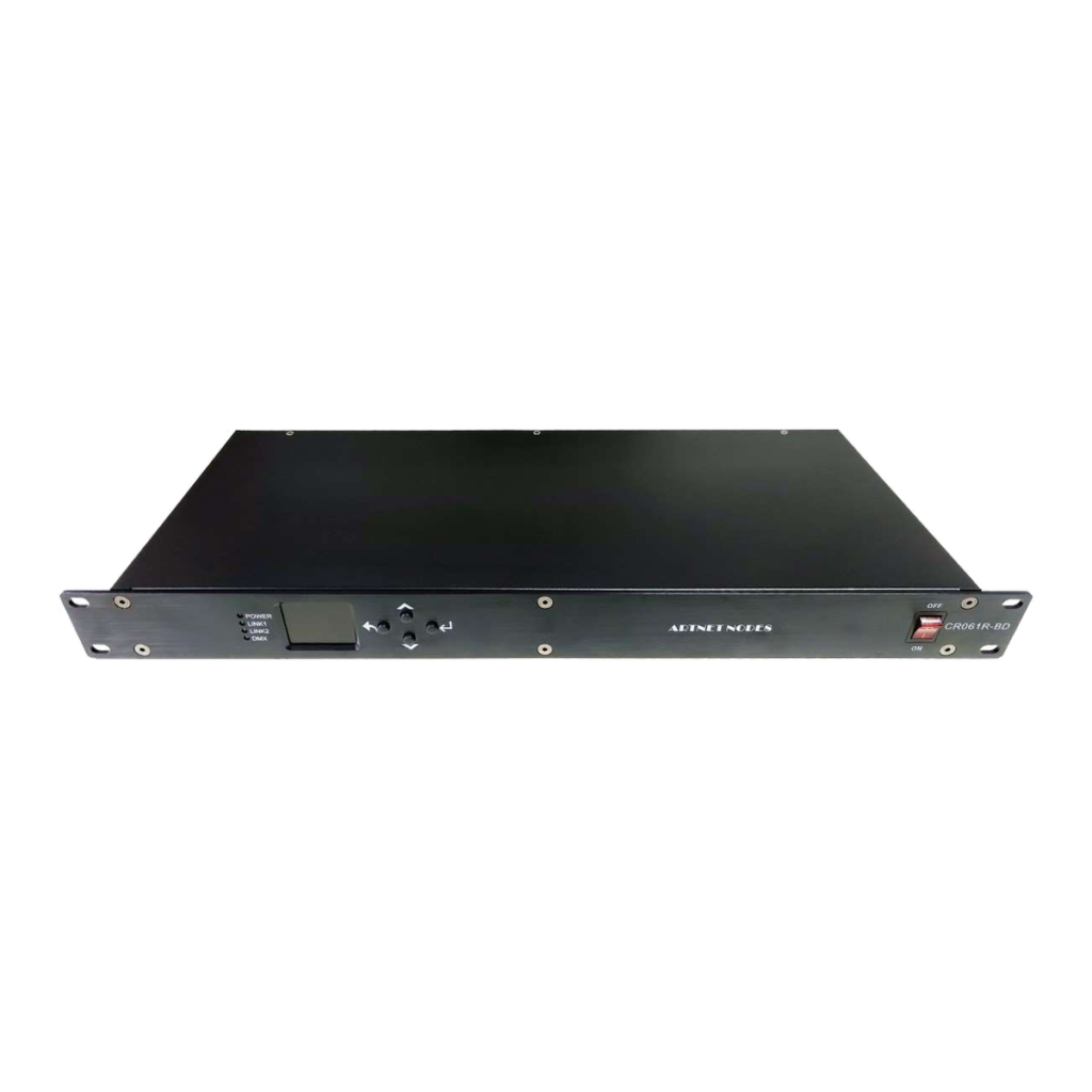 EAGLE LIGHT CR061R-BD 8-Channel Rear-Mounted Art-Net RDM Controller, product photograph, view 1