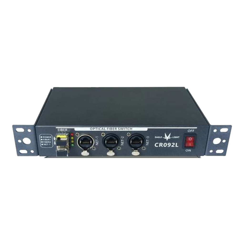 EAGLE LIGHT CR092L fiber switch front connection panel - actual manufacturer catalog photograph