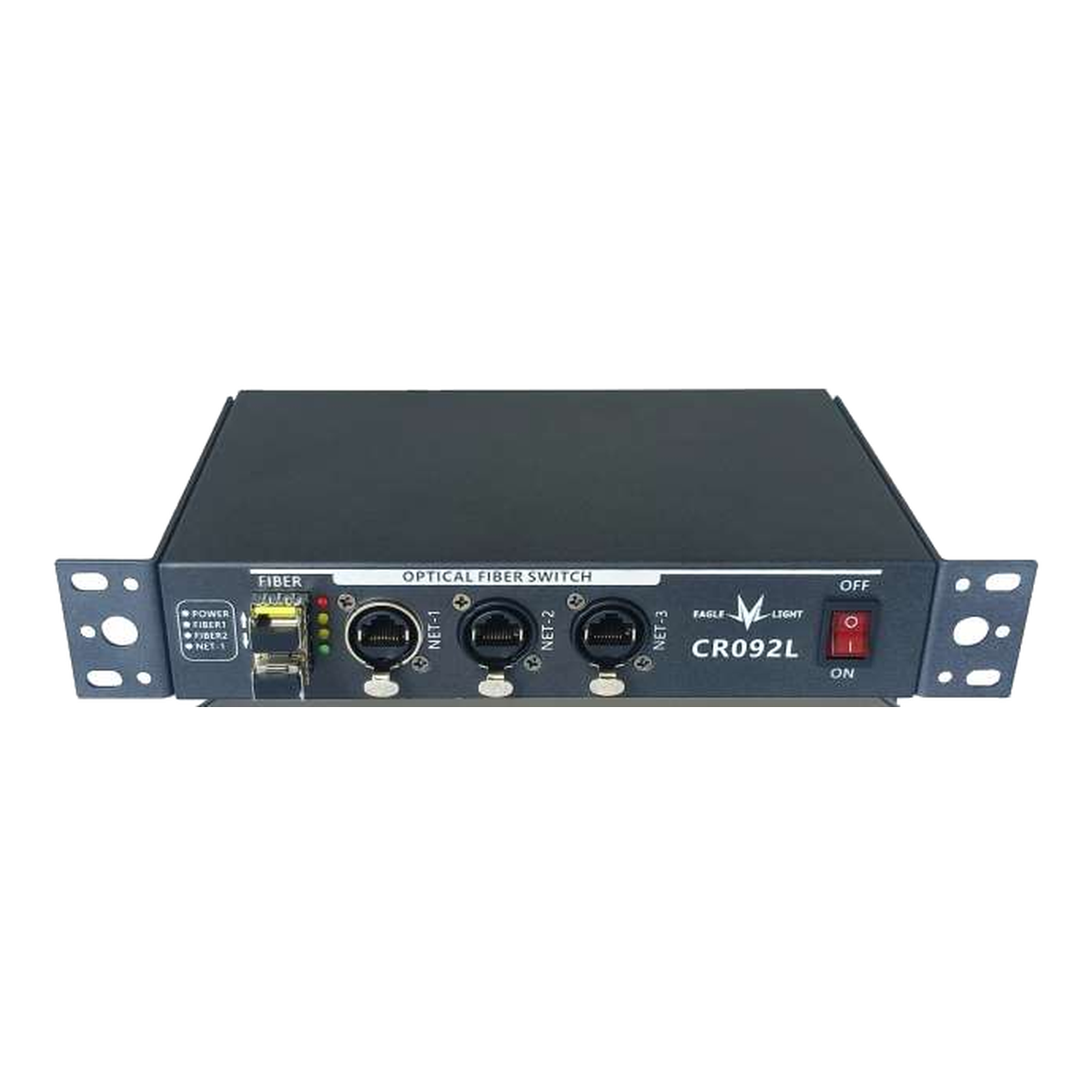 EAGLE LIGHT CR092L fiber switch front connection panel - actual manufacturer catalog photograph