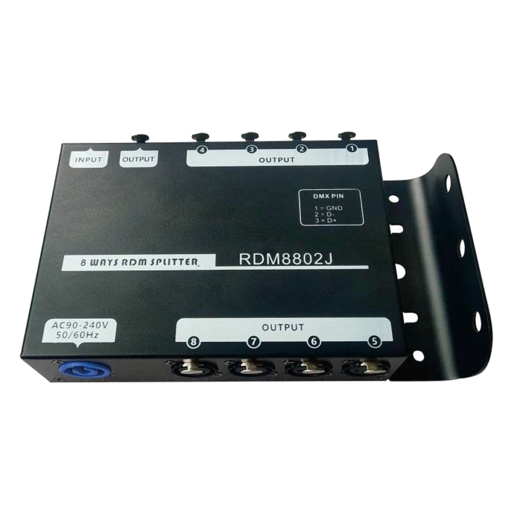 EAGLE LIGHT RDM8802J professional RDM and DMX signal splitter from original manufacturer catalog