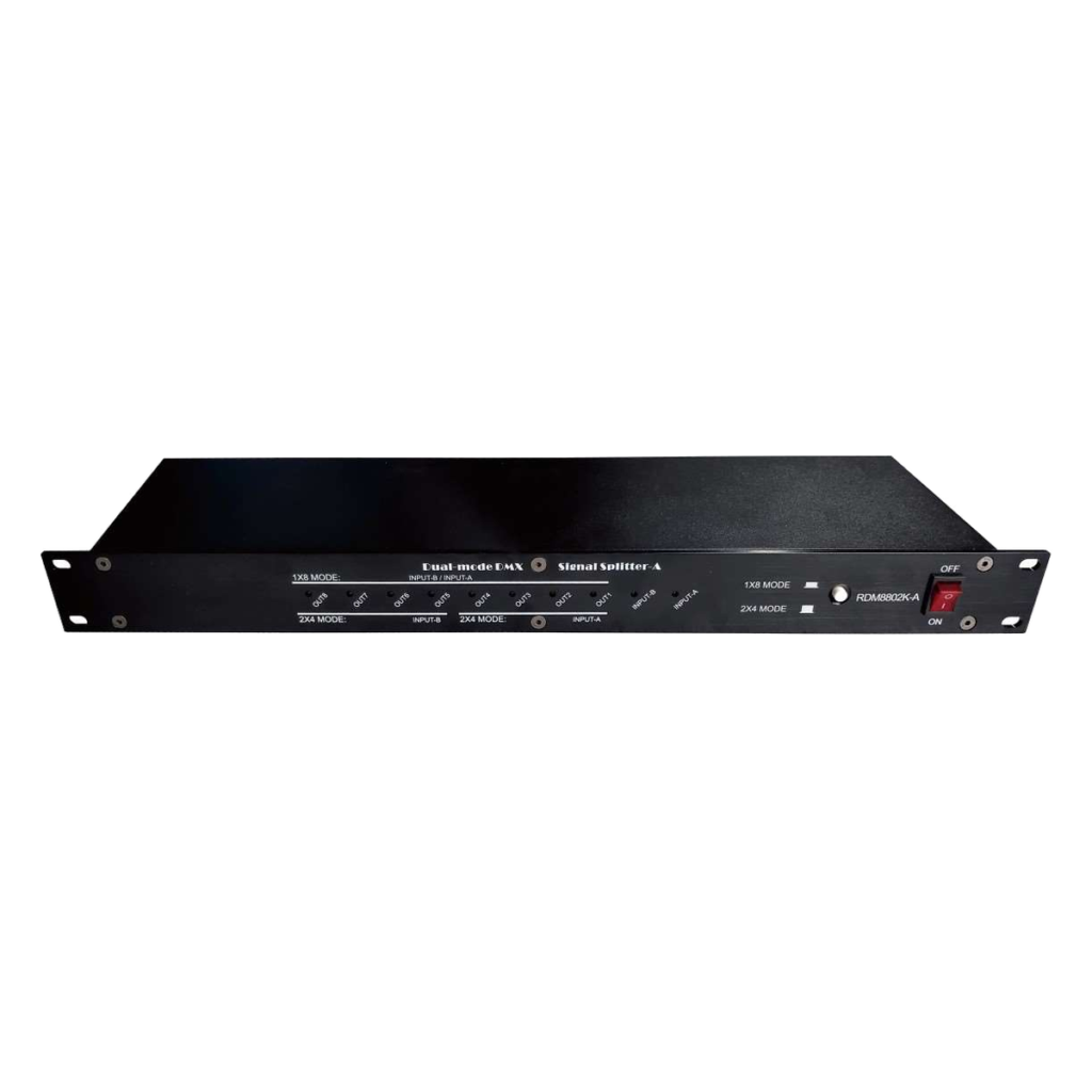 EAGLE LIGHT RDM8802K-A professional RDM and DMX signal splitter from original manufacturer catalog