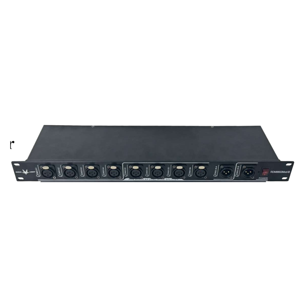 EAGLE LIGHT RDM8802Mod-B professional RDM and DMX signal splitter from original manufacturer catalog