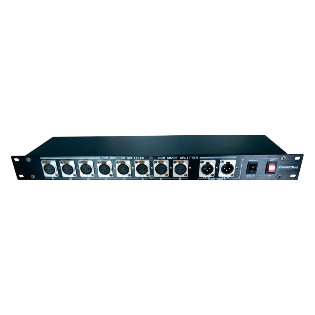 EAGLE LIGHT RDM8802Mod professional RDM and DMX signal splitter from original manufacturer catalog