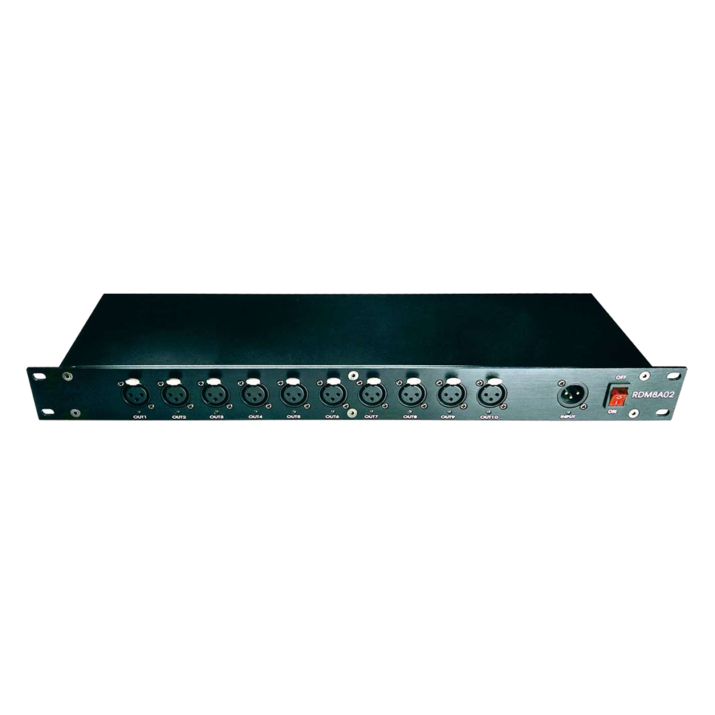 EAGLE LIGHT RDM8A02 professional RDM and DMX signal splitter from original manufacturer catalog