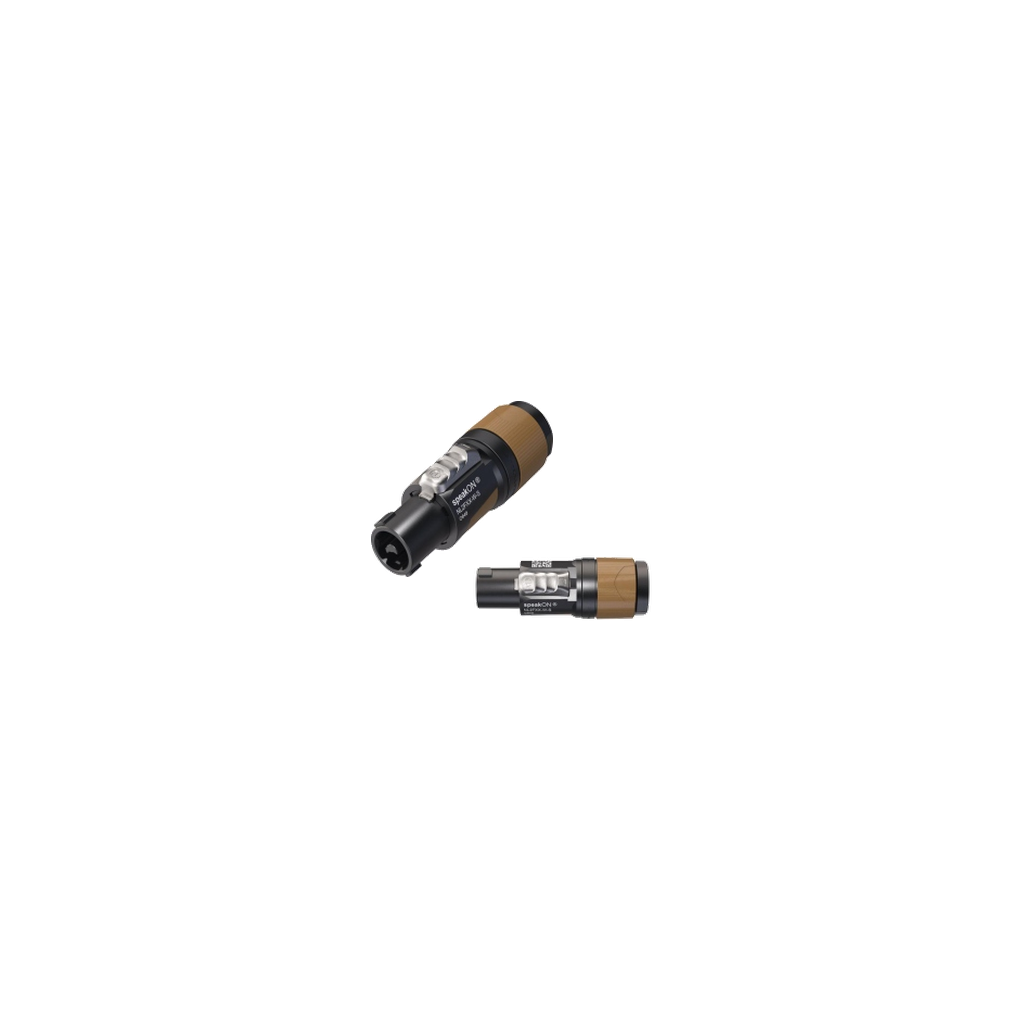 NEUTRIK NL2FXX-W-S 2-pole plastic cable connector, genuine supplier catalogue photograph isolated on a transparent background