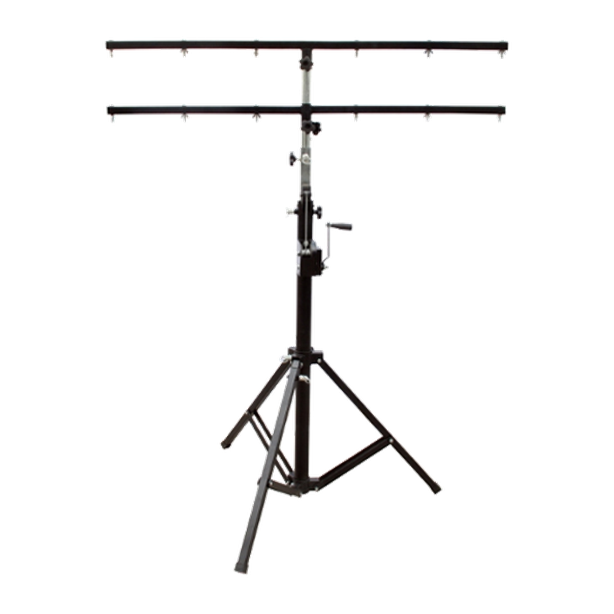 REDJET 3m double-tier hand-crank stand with dual horizontal lighting bars