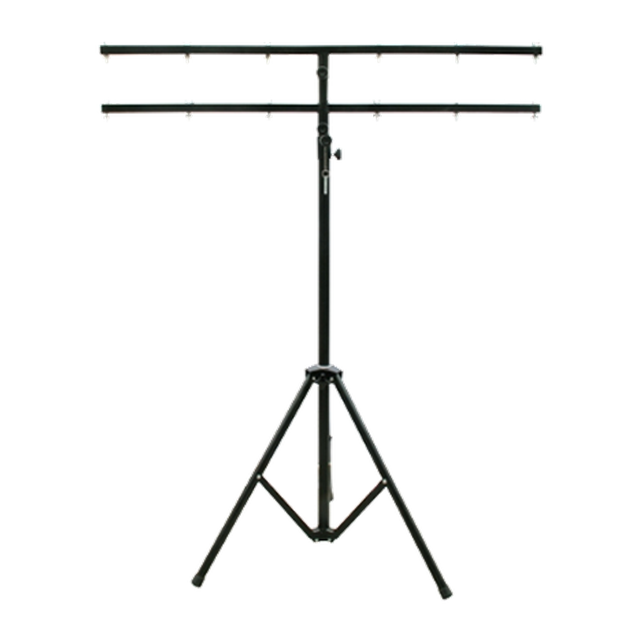 REDJET double-tier lighting stand with twin horizontal bars and tripod base