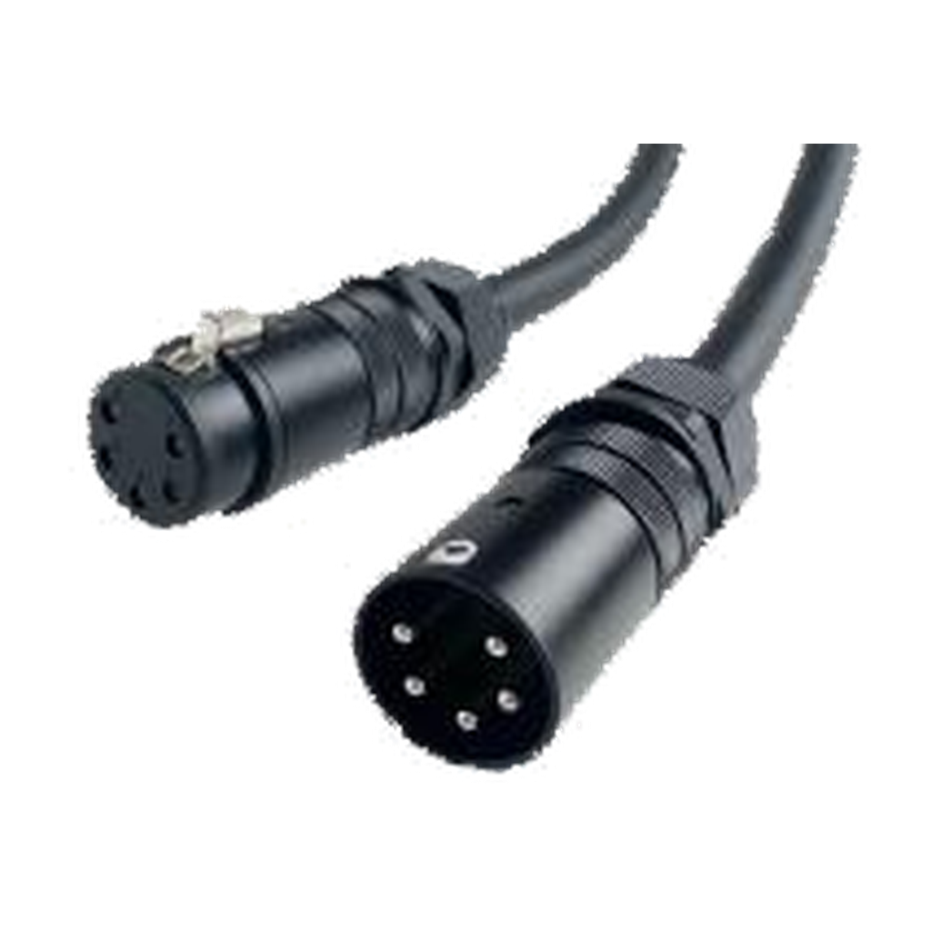 VMCABLE VM-EP525-1 FMX: 1 m 4 x 4.0 mm² speaker cable with VM-EP5-12BL connectors; authentic catalog photograph on a transparent background