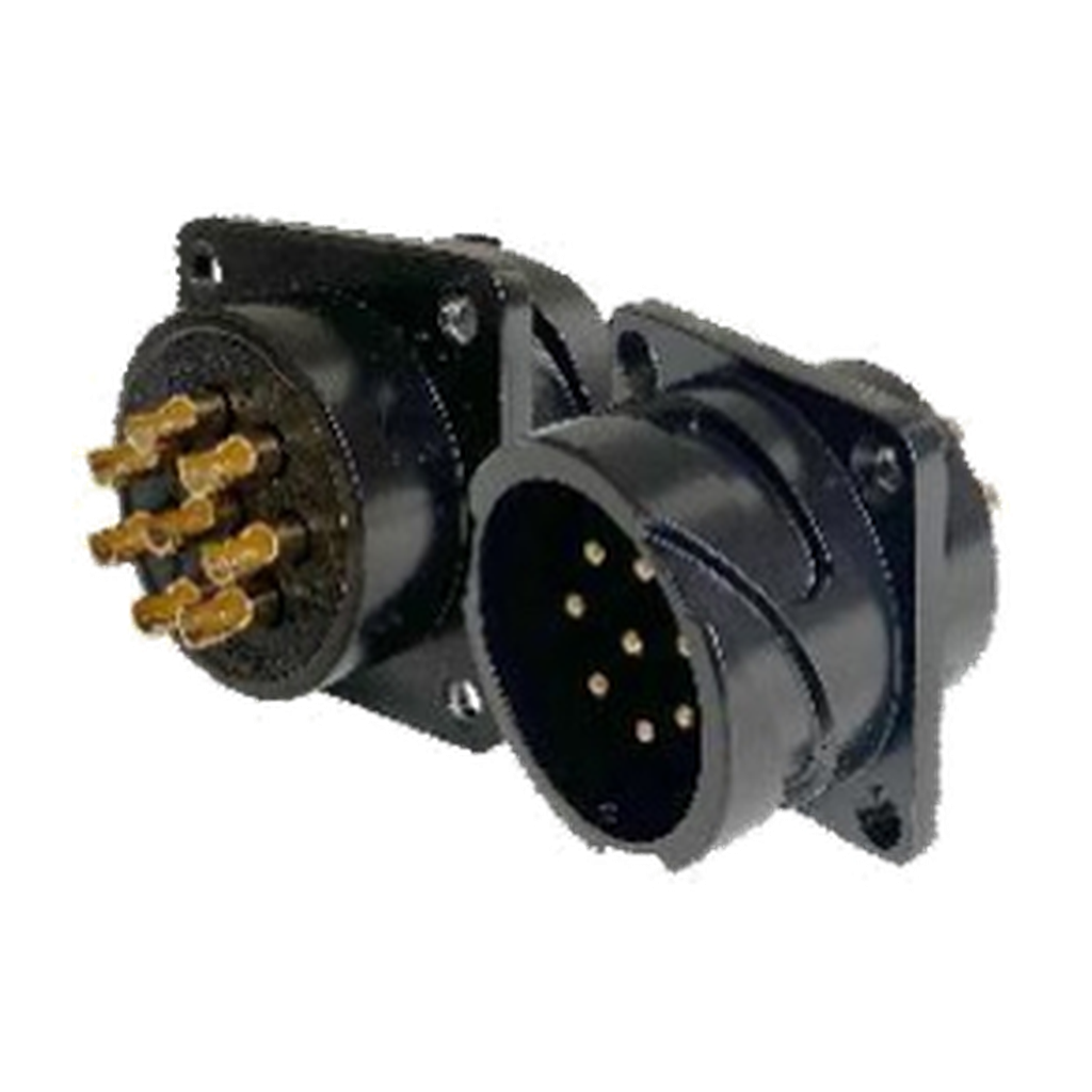 VMCABLE VM-LK008MP-HJ eight-pole male metal panel connector