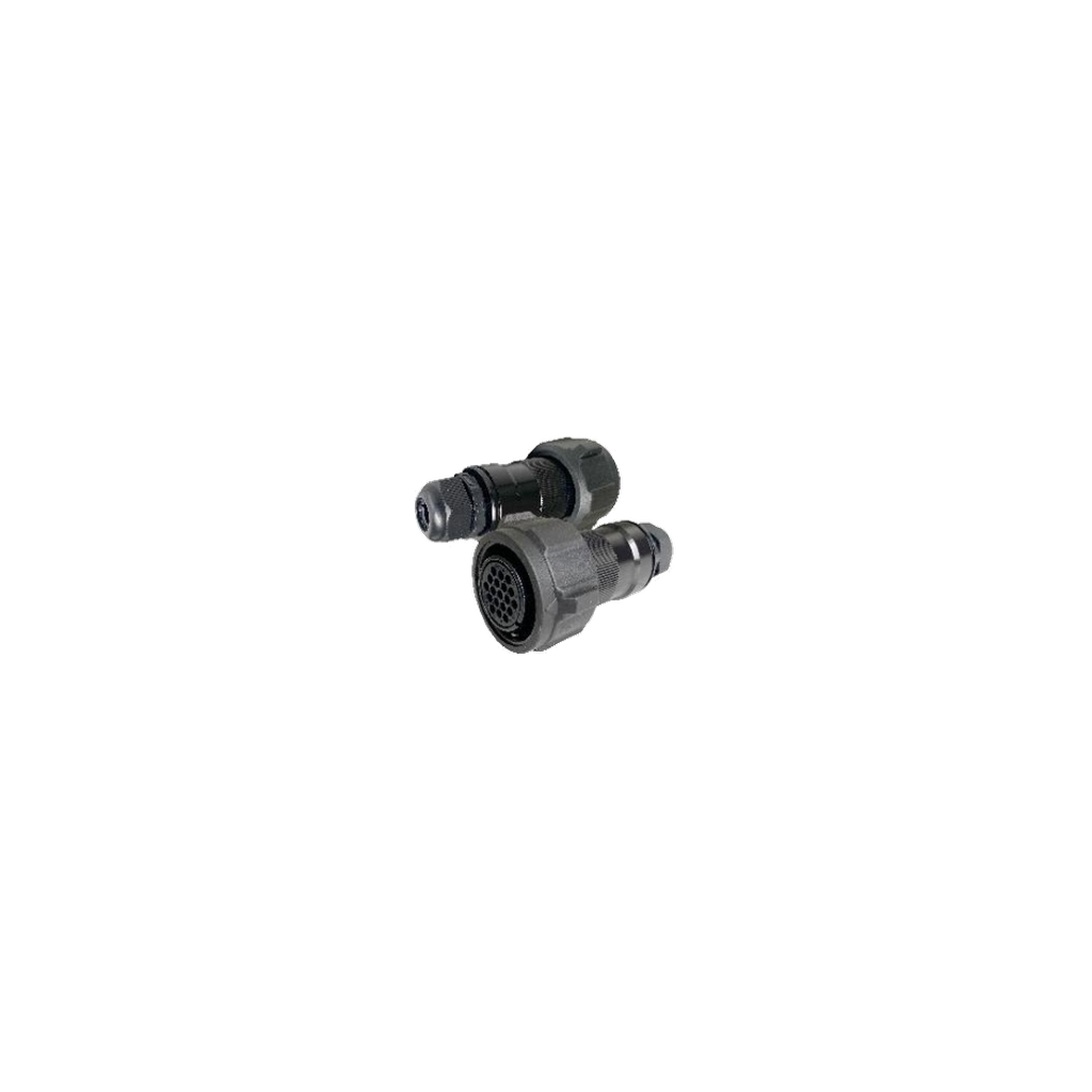 VMCABLE VM-LK019FV-Signal 19-pole female signal cable connector, genuine supplier catalogue image isolated on transparent background