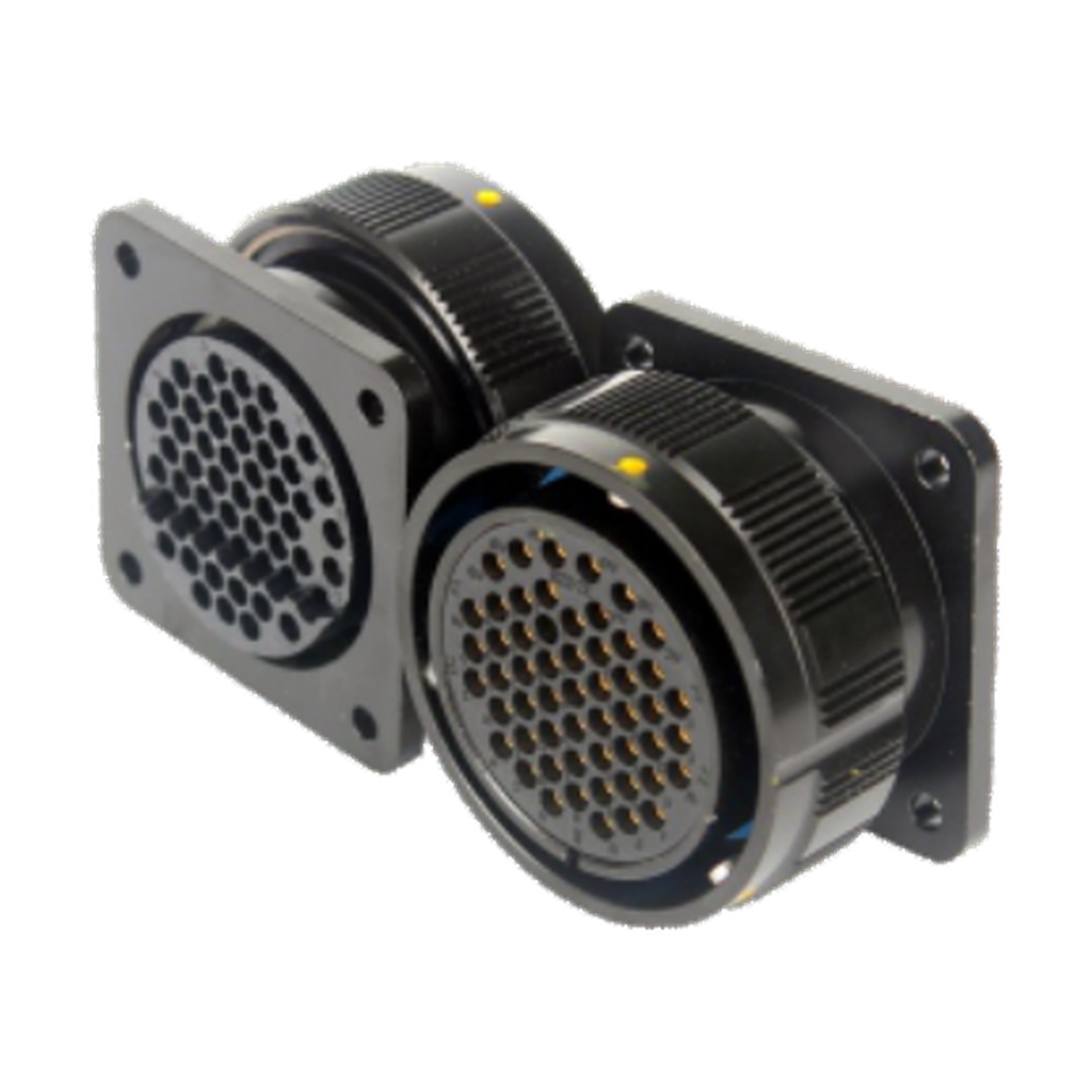 VMCABLE VM-LK054FP-Signal, 54-pole female panel socket for signal cabling, original manufacturer views isolated on transparent background