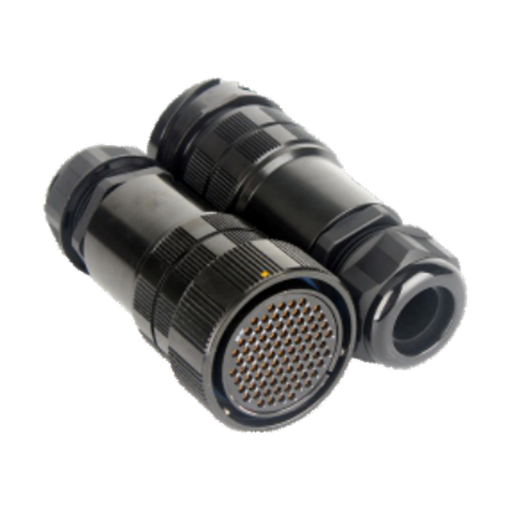 VMCABLE VM-LK085FV-Signal, 85-pole female cable socket for signal cabling, original manufacturer views isolated on transparent background