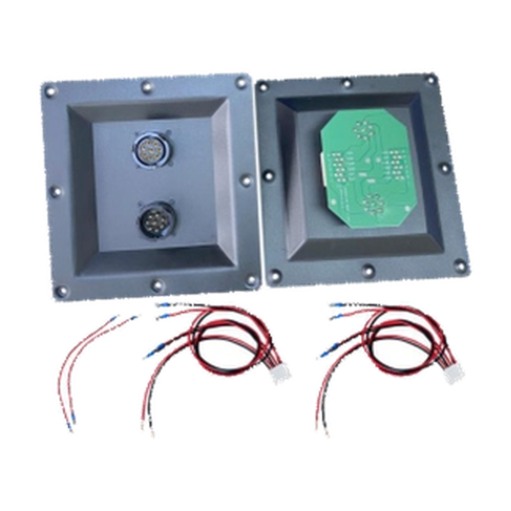 VMCABLE VM-LK2-1 PS eight-pole speaker panel socket assembly with panel board and wiring