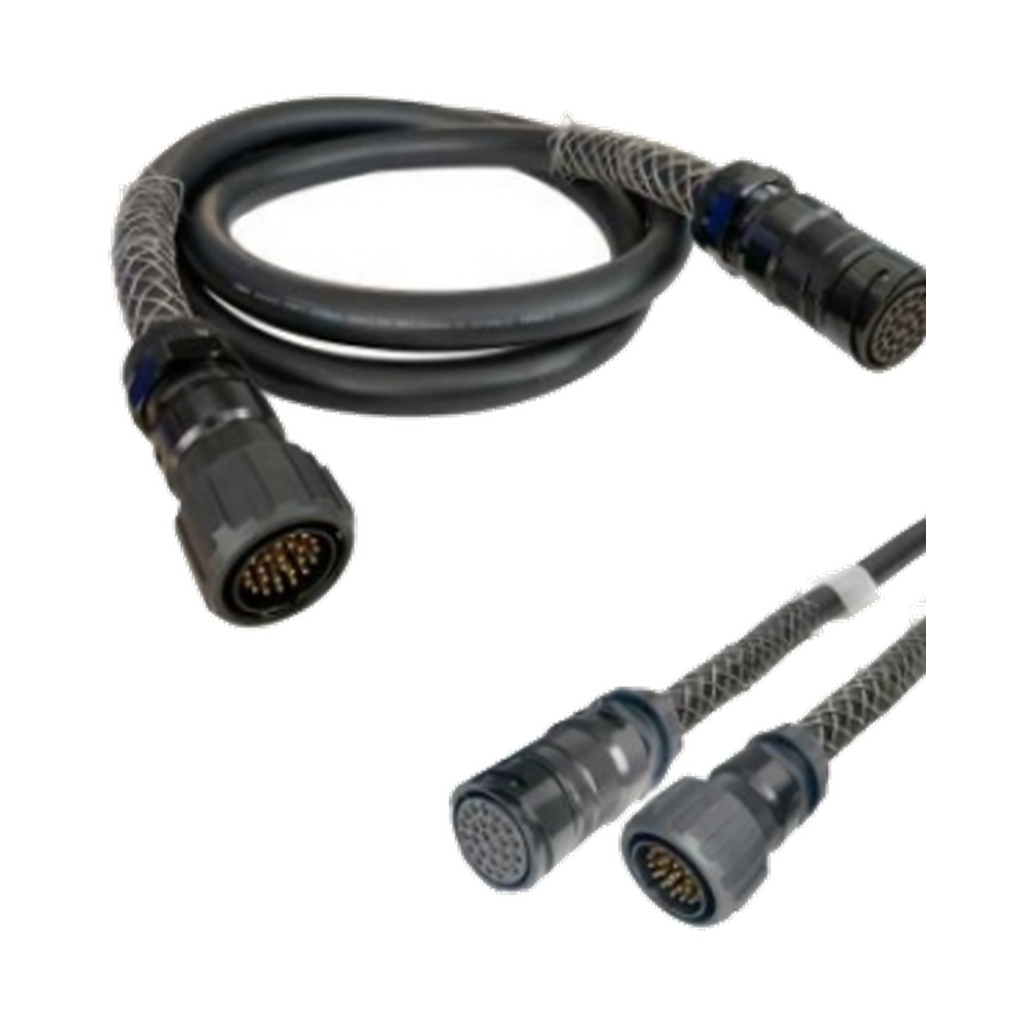 VMCABLE 10 m 12-channel speaker extension cable with 25-pole male and female multipin connectors