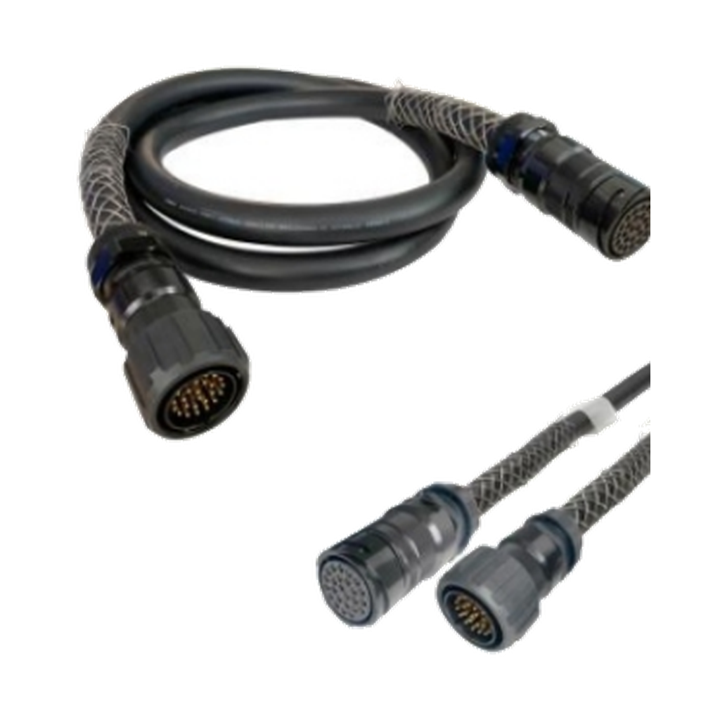 VMCABLE 15 m 12-channel speaker extension cable with 25-pole male and female multipin connectors