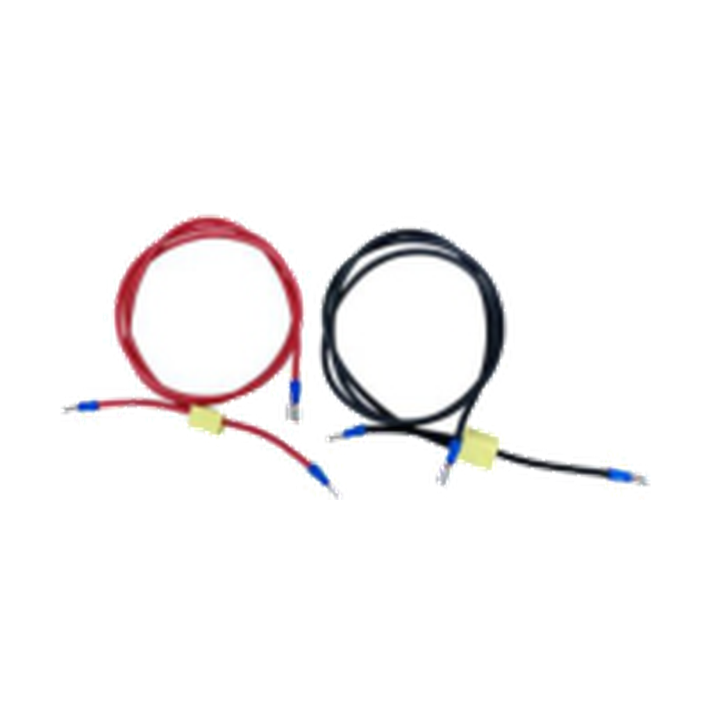 VMCABLE VM-NBX25-0.7: 0.7 m red and black speaker driver wire, one 2.5 mm² conductor per colour, custom-order item; genuine supplier catalogue product image with transparent background