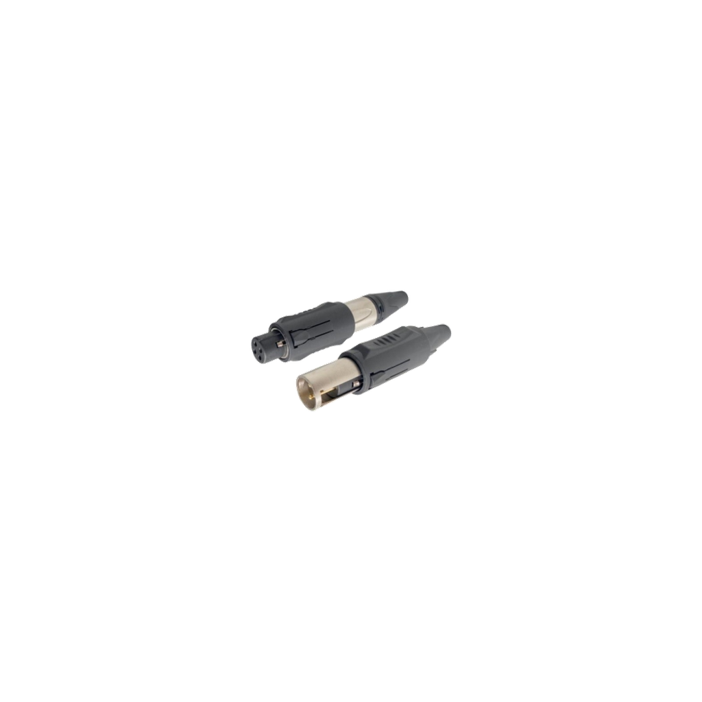 VMCABLE VM-NC3FM-C 3-pole unisex XLR cable connector, supplier catalogue photo with transparent background