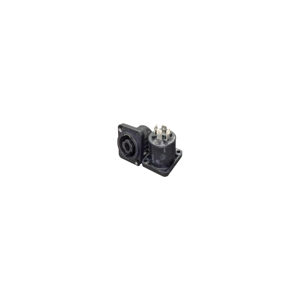VMCABLE VM-NL4 MPXX 4-pole panel socket, genuine supplier catalogue image isolated on transparent background