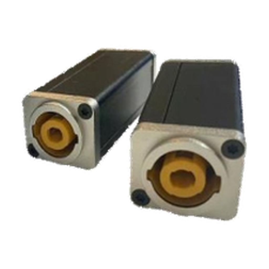 VMCABLE VM-NL4 speaker extension adapter with two four-pole female sockets