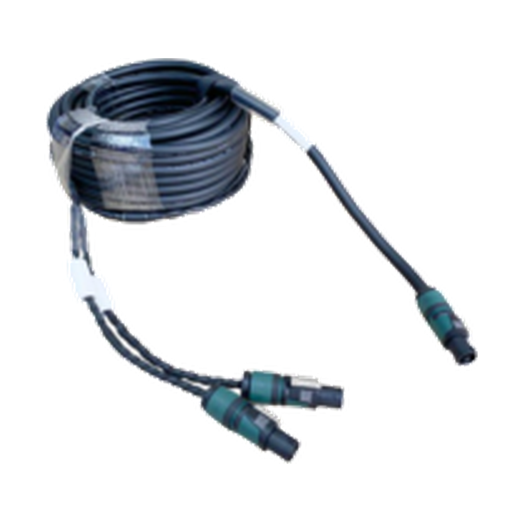 VMCABLE VM-NL440-20 SC, 20 m speaker breakout cable with 4 x 4.0 mm² conductor arrangement; actual manufacturer catalogue photograph on a transparent background