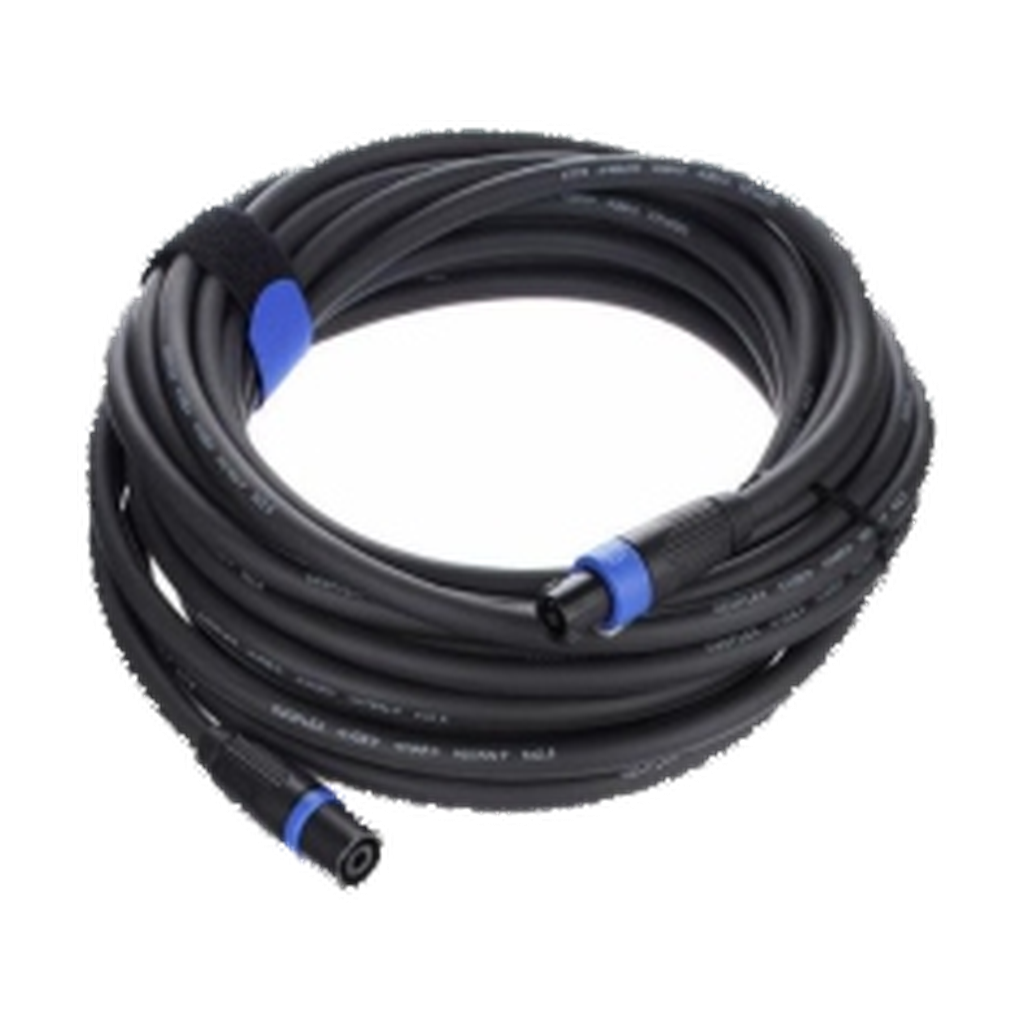 VMCABLE VM-NLT425-15 FMX, 15 m 4 x 2.5 mm2 cable, Neutrik NL4FX-BAG and NL4MX-BAG, isolated actual product photograph