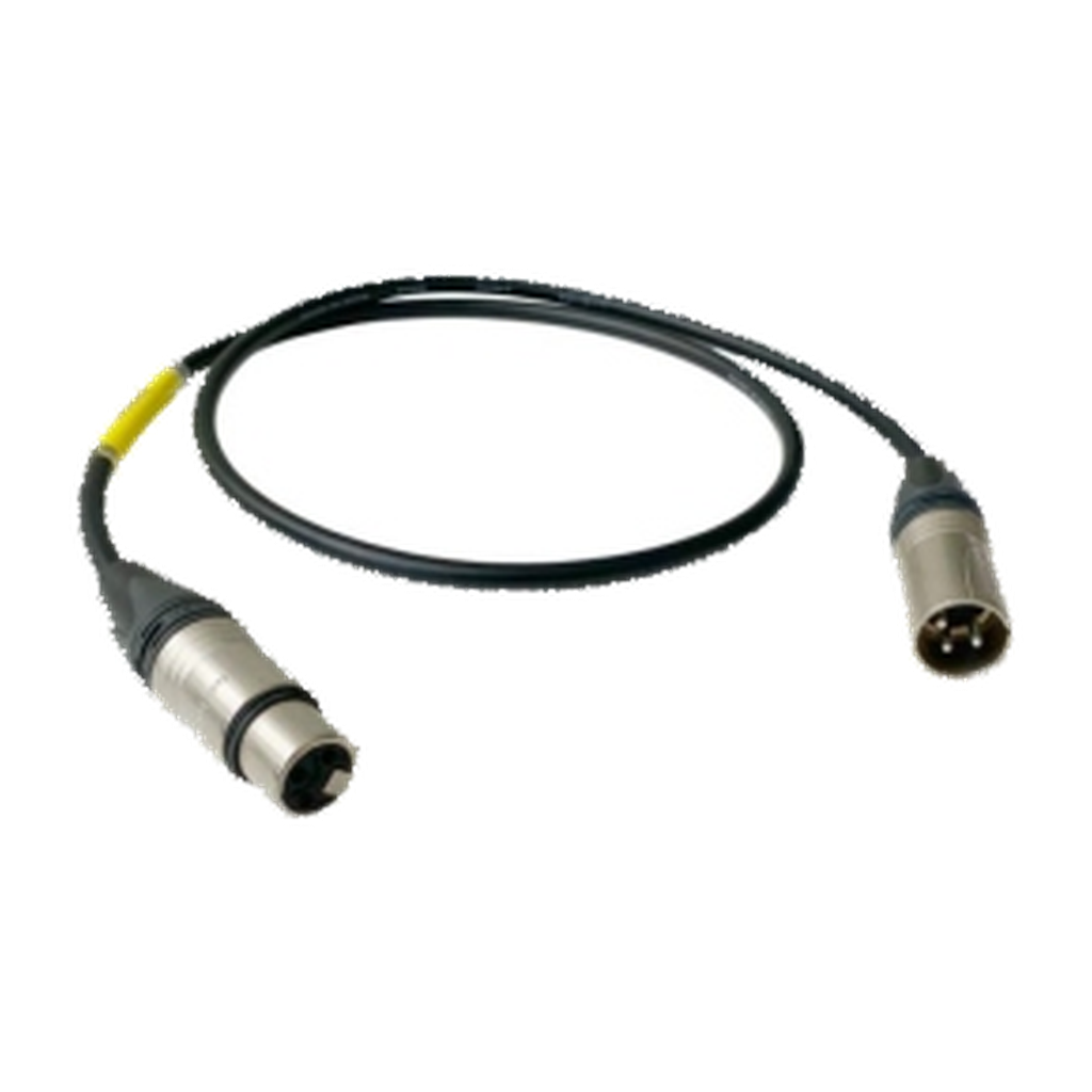 VMCABLE VM-SGHN-1: 1 m microphone cable assembled with CANARE L-2T2S and Neutrik NC3MXX/NC3FXX connectors, authentic supplier photo on transparent background