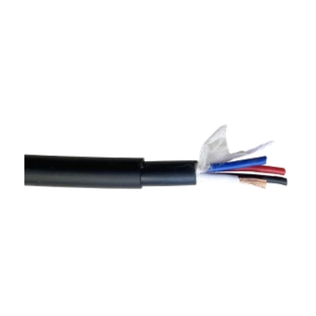 VMCABLE VM-SPM425 black PVC high-flex speaker cable with 4 x 2.5 mm² OFC copper conductors