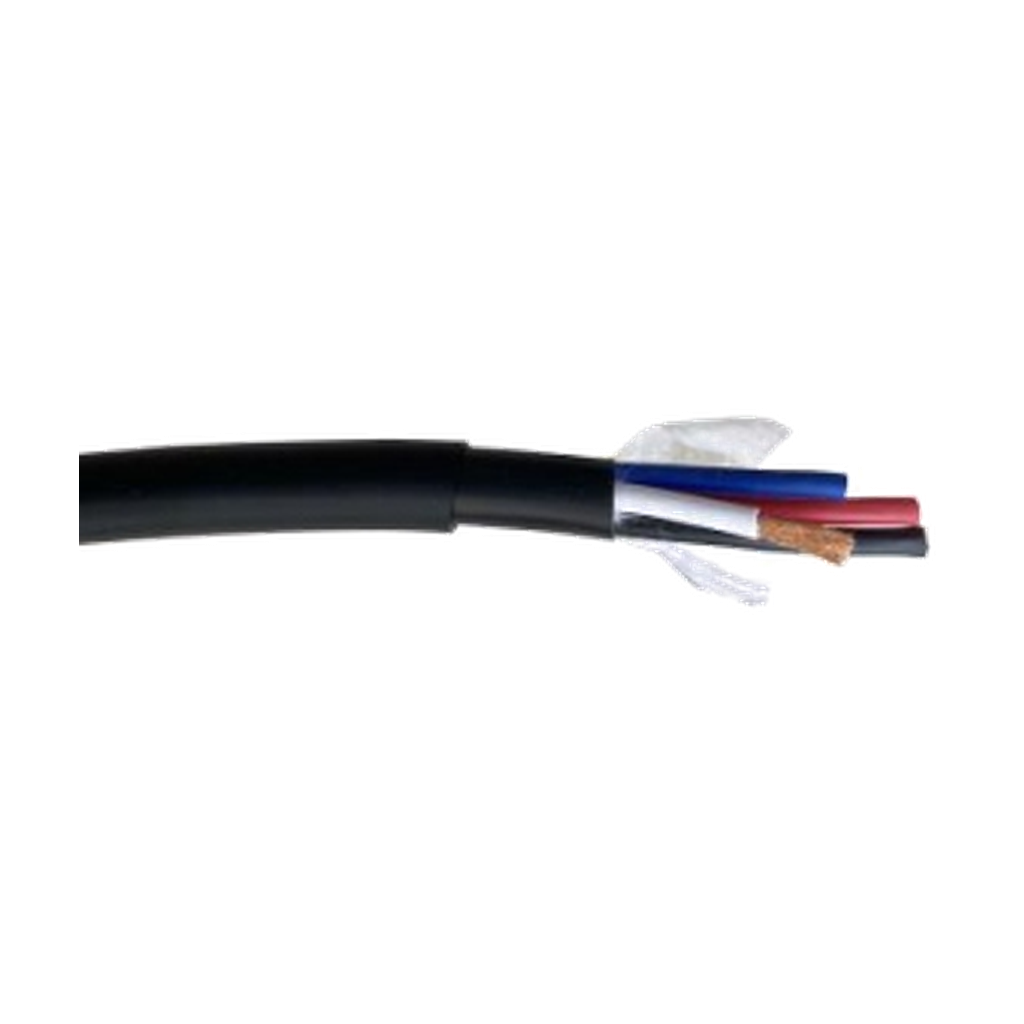 VMCABLE VM-SPM440 OFC four-conductor 4 x 4.0 mm² high-end speaker cable with black PVC outer sheath