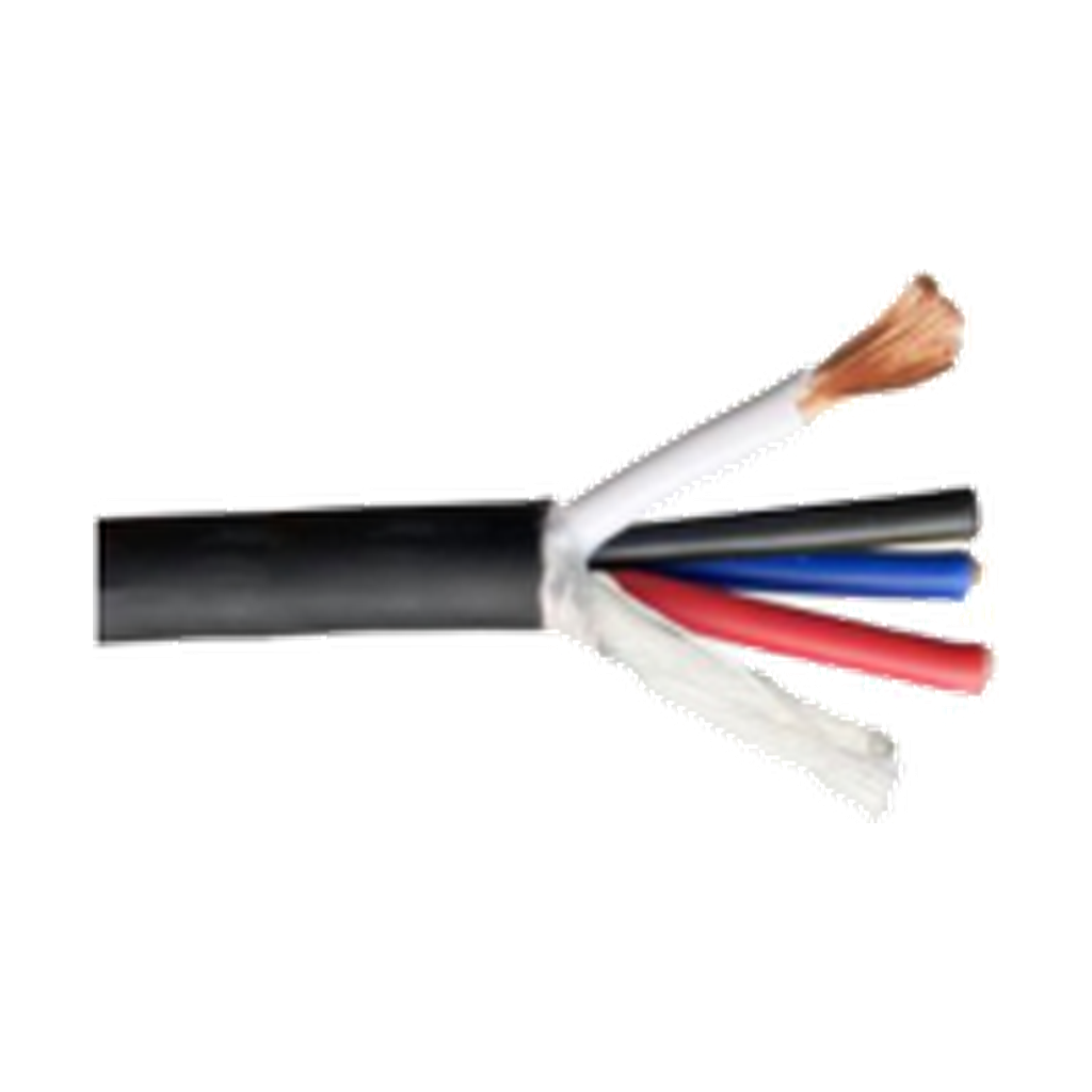 VMCABLE VM-SPM460 high-flex 4 x 6.0 mm² speaker cable with visible copper strands and black PVC jacket