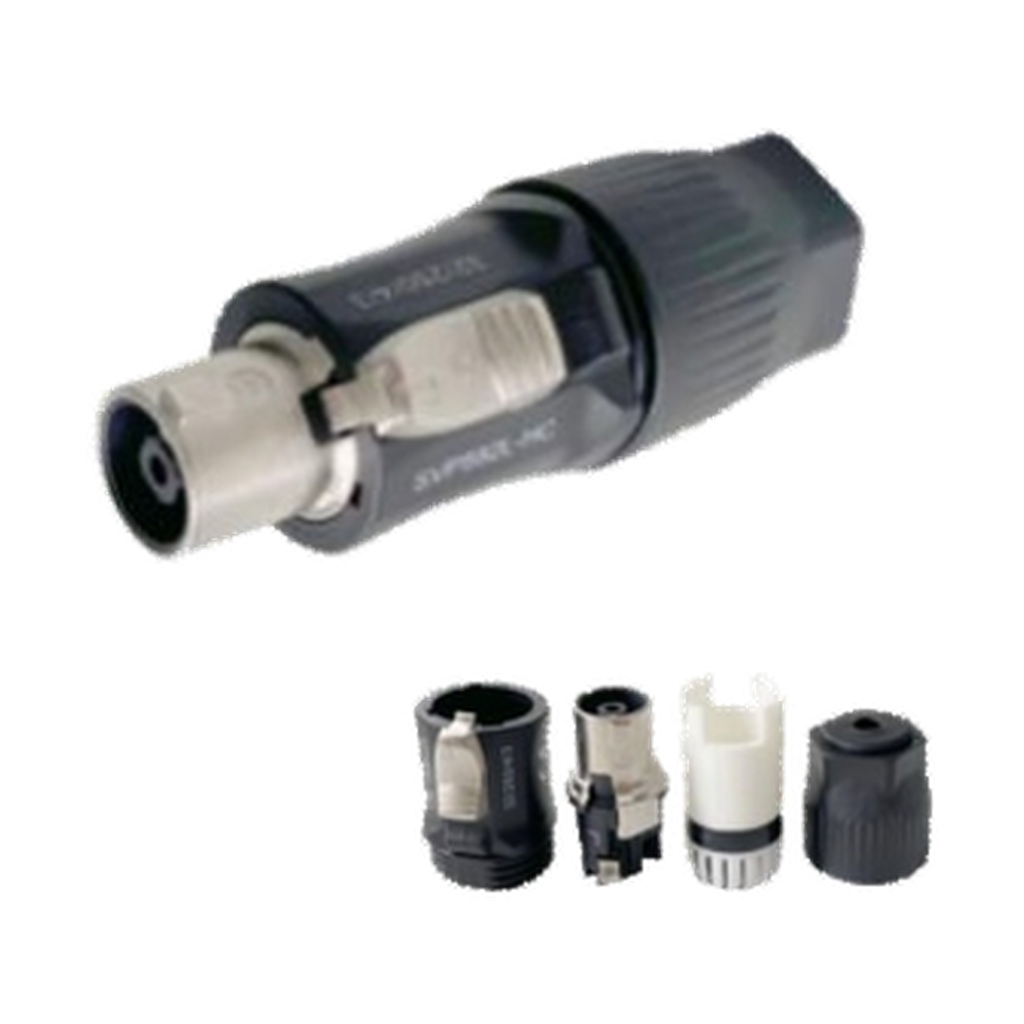 VMCABLE VM-SVP592L 32 a three-pole power cable connector, authentic catalog product photo isolated on a transparent background