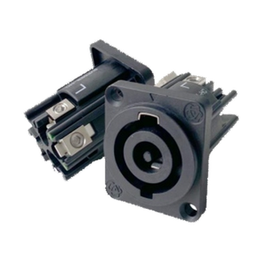 VMCABLE VM-SVP593L 32 a three-pole female power panel socket, authentic catalogue photograph isolated on a transparent background
