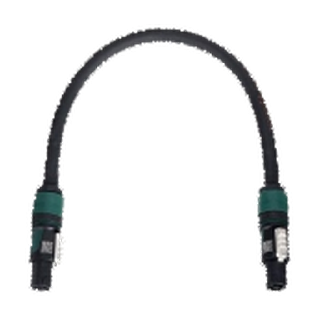 VMCABLE VM-TPL425-0.5 LLW professional speaker cable (4 × 2.5 mm², 0.5 m, Neutrik NL4FXX-W-L), genuine product photo from the supplied catalogue on transparent background