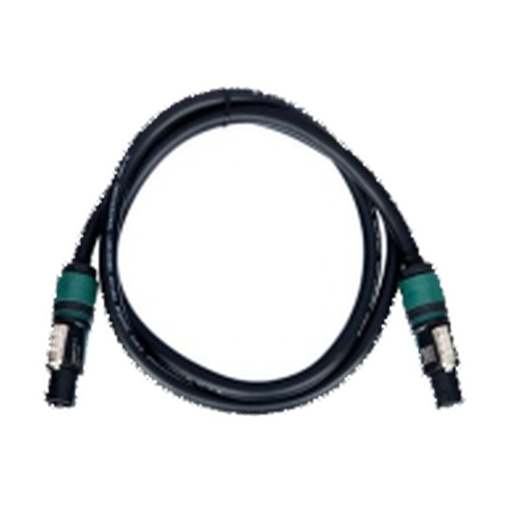 VMCABLE VM-TPL425-1.5 LLW 1.5 m 4 × 2.5 mm² speaker cable fitted with two Neutrik NL4FXX-W-L four-pole connectors; manufacturer catalogue photo