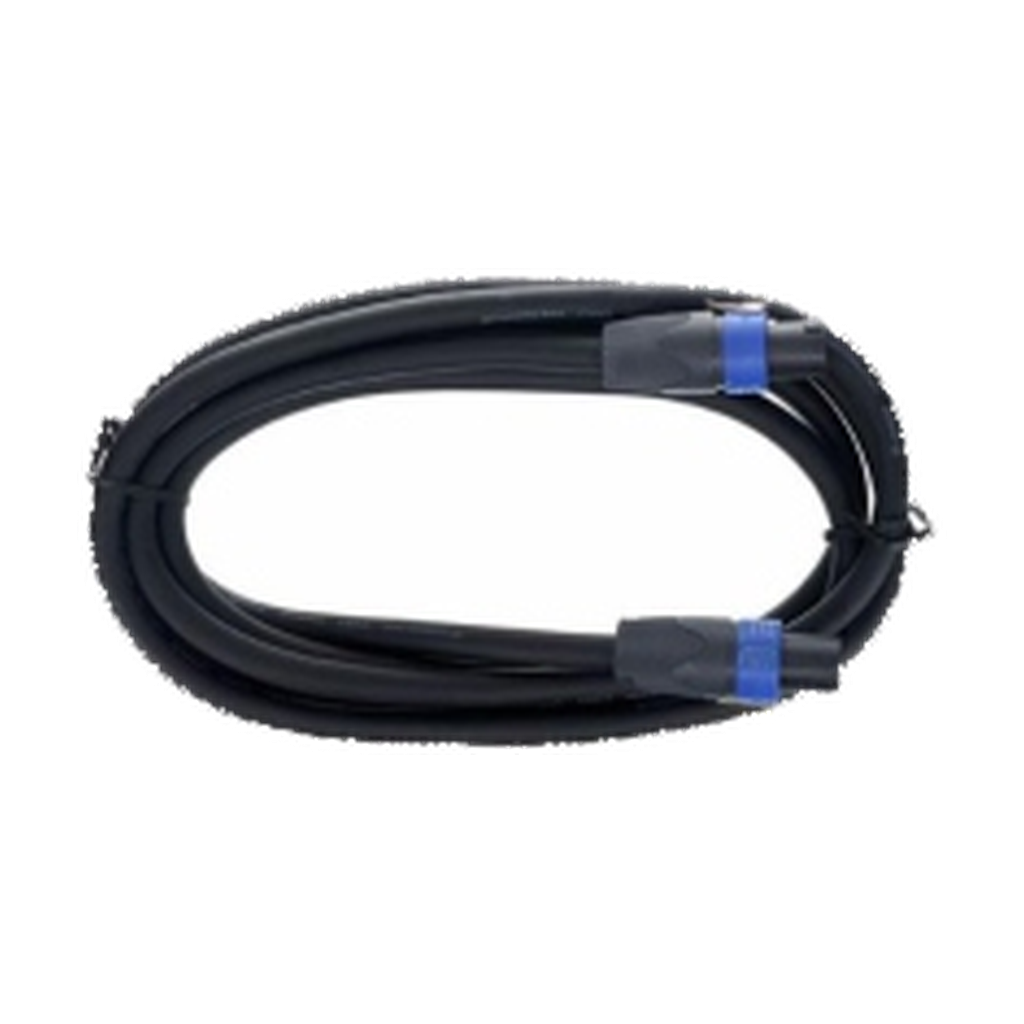 VMCABLE VM-TPL425-3 LL 3 m 4 × 2.5 mm² speaker cable fitted with two VM-NL4FX four-pole connectors; manufacturer catalogue photo