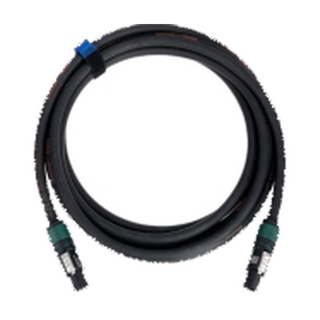 VMCABLE VM-TPL425-5 LLW 5 m 4 x 2.5 mm² speaker cable with Neutrik NL4FXX-W-L four-pole connectors; manufacturer catalogue photo