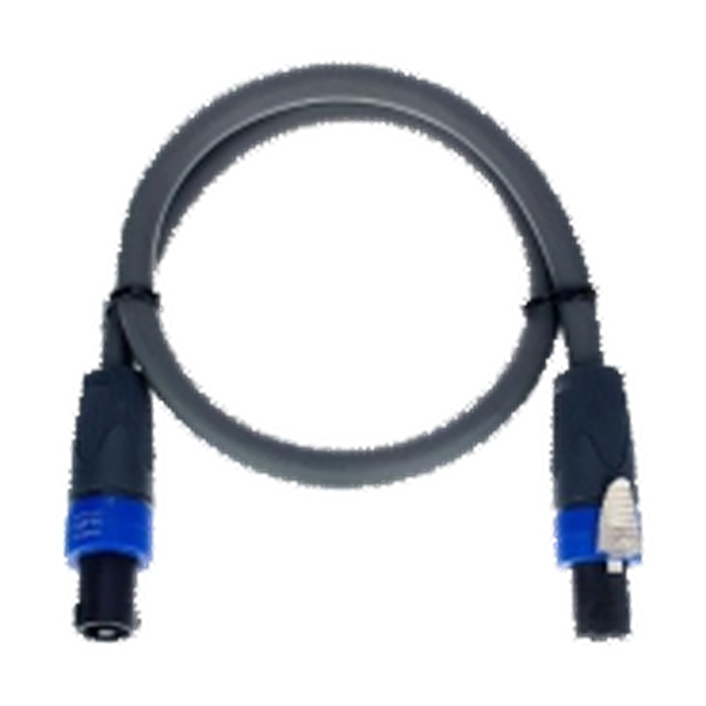 VMCABLE VM-TPL440-0.8 LL 0.8m four-core 4.0mm2 speaker cable with two VM-NL4FX four-pole connectors