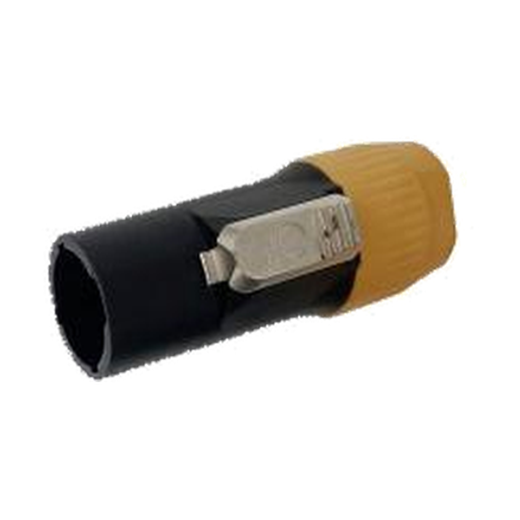 VMCABLE VM-TRUE1-M male three-pole power connector, authentic catalogue photograph isolated on a transparent background